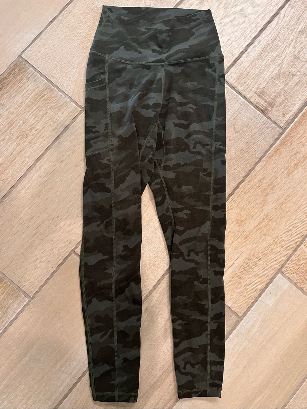 Green Camo leggings